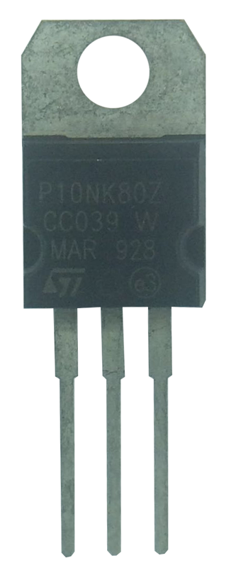 Transistor P 10NK80 Metal