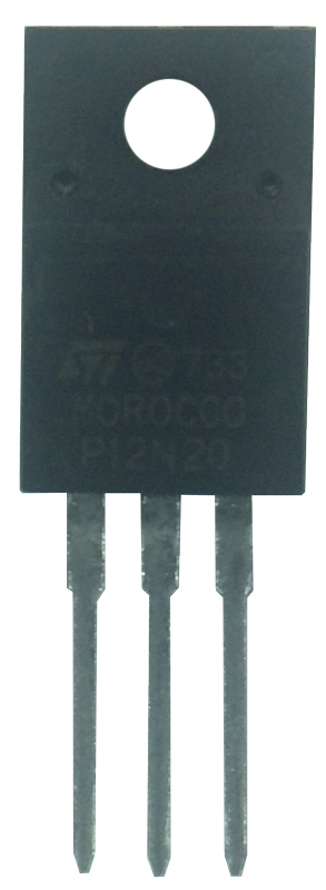Transistor P 12N20 Isolado