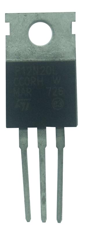 Transistor P 12N20 Metal