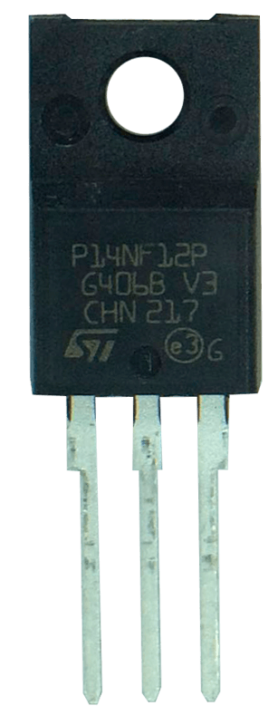 Transistor P 14NF12 FP Isolado