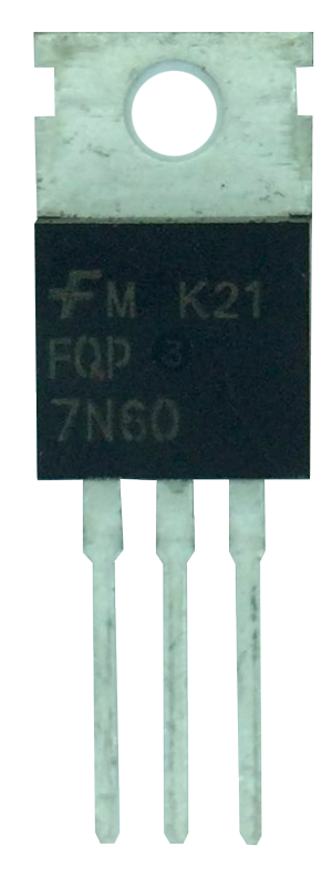 Transistor P 7N60 Metal