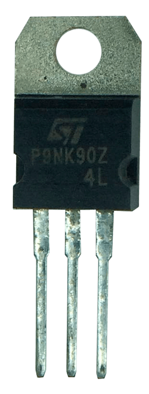 Transistor P 9NK90 Metal