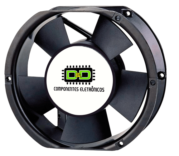 Ventoinha 172x150x51mm Bivolt com Rolamento