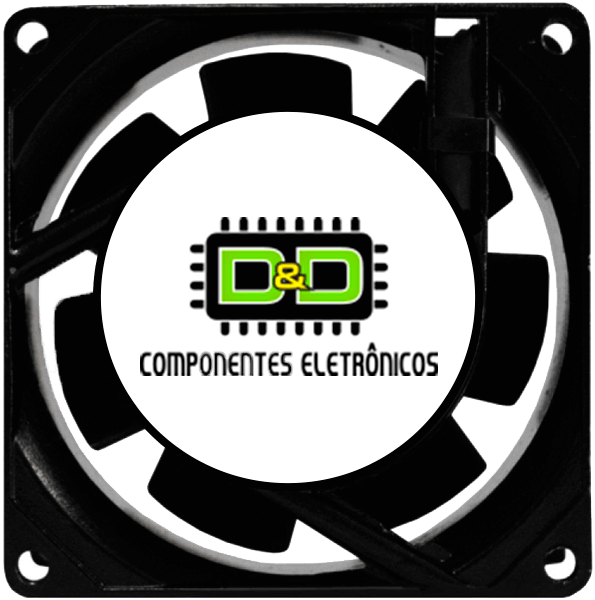 Ventoinha 80x80x38mm Bivolt com Rolamento