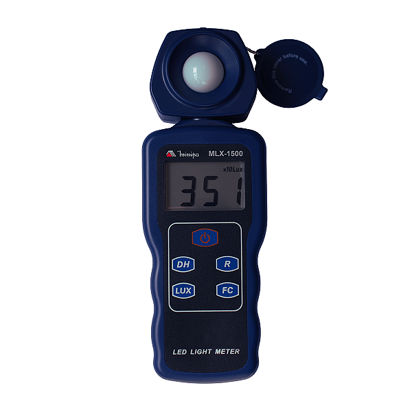 Luxímetro Digital LED Minipa MLX-1500 com Sensor 270°