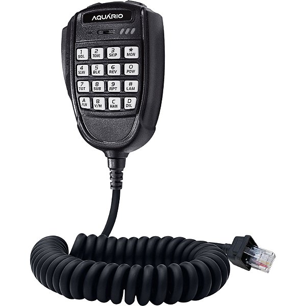 Microfone PX Para Radio PTT para Transceptor Móvel MT-250VU