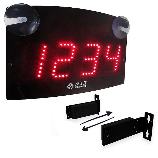 Contador Bidirecional de Pessoas Veículos Multeletronic com Sensor de 3mt PA000915