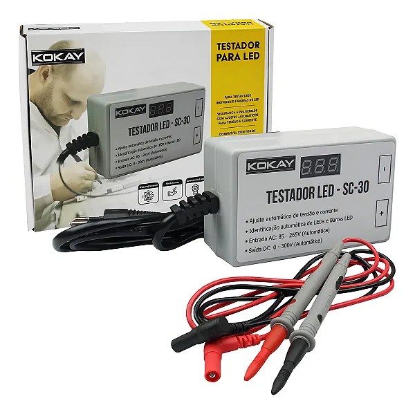 Testador Para LED SC-30 KOKAY