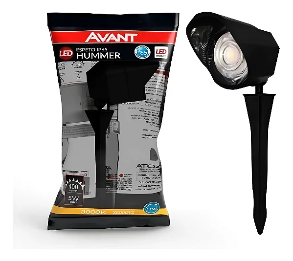 Espeto de Jardim LED 5W Hummer Avant 3000K Branco Quente