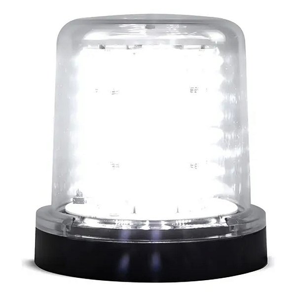 Giroflex LED 12V 24 LEDs Base de Fixação Branco 12269 SYNTRONIC