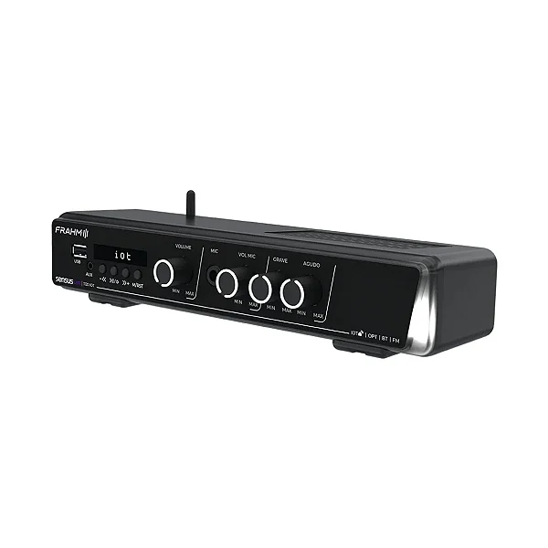 Amplificador Sensus Lite 1120 IOT 120W Wi-Fi Bluetooth Frahm
