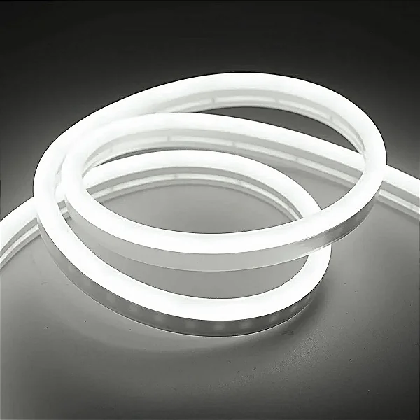 Fita LED Neon COB Branco Frio 220V 1 Metro