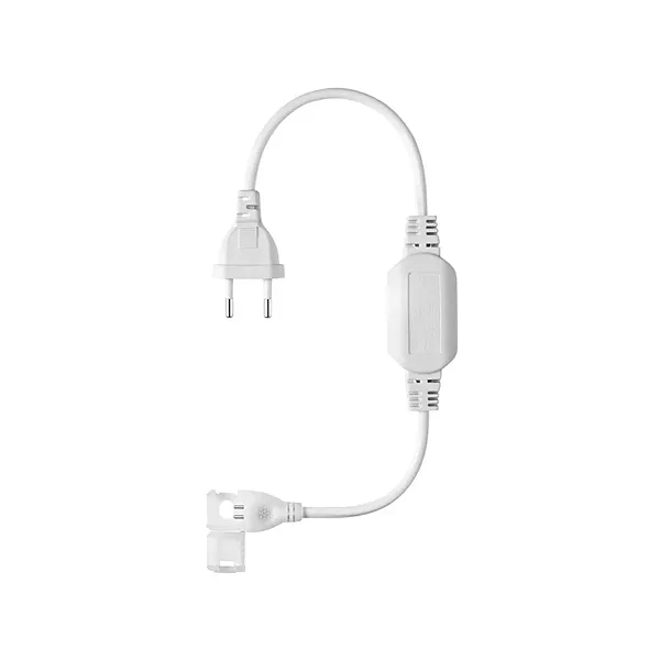 Cabo AC para Fita de LED Neon COB 220V Cabo de Força