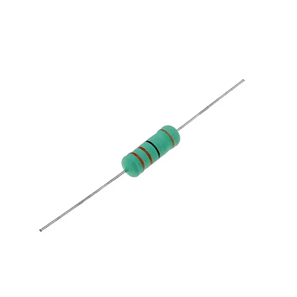 Resistor de Fio 5W 820 Ohms Filme de Óxido Metálico