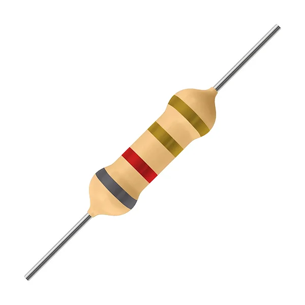 Resistor 8.2 Ohms 1/8W CR25 Carbono