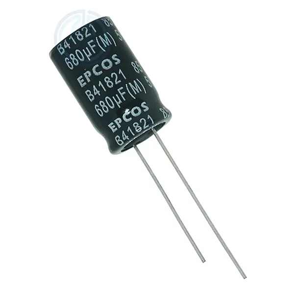 Capacitor Eletrolitico Epcos 680uF 50V 12,5x50mm