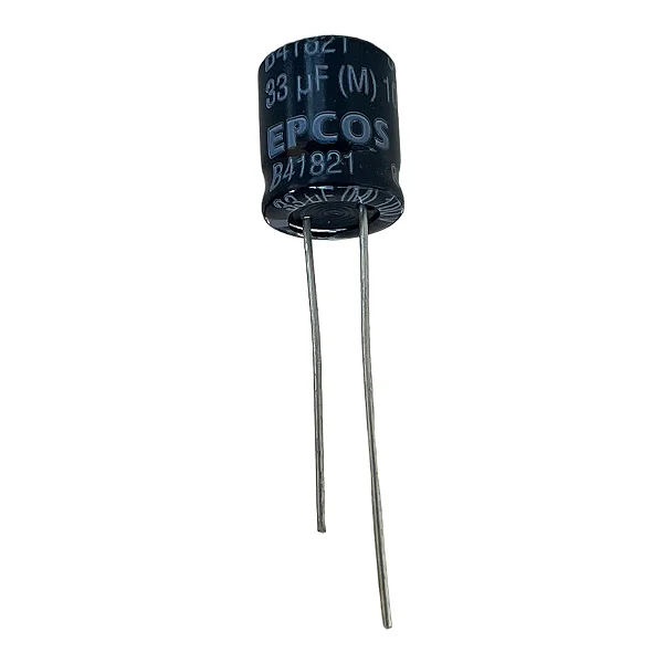 Capacitor Eletrolitico Epcos 33uF 100V 10x12.5mm