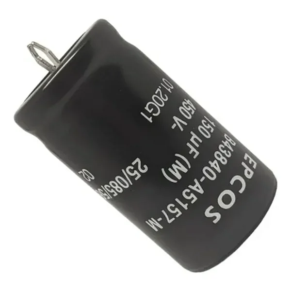Capacitor Eletrolitico Epcos 150uF 450V 25x45mm