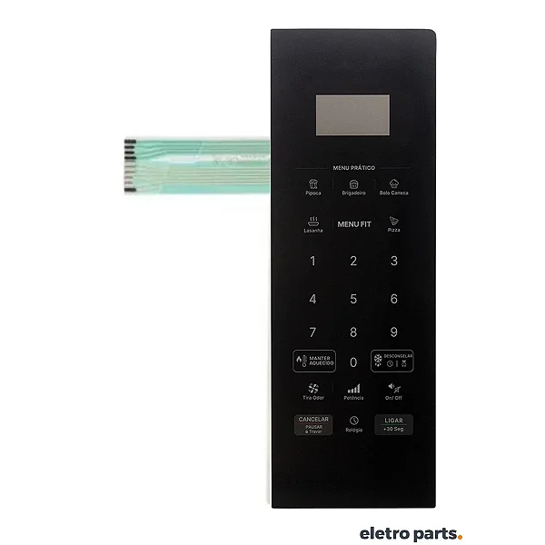 Membrana Painel Microondas Philco PM 27 Preta
