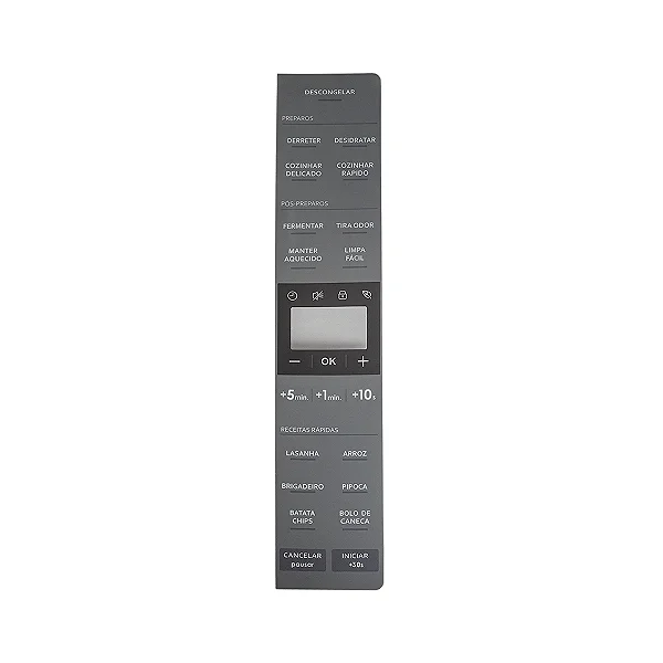 Membrana Microondas Electrolux ME34B ME36B Cinza 30x6cm