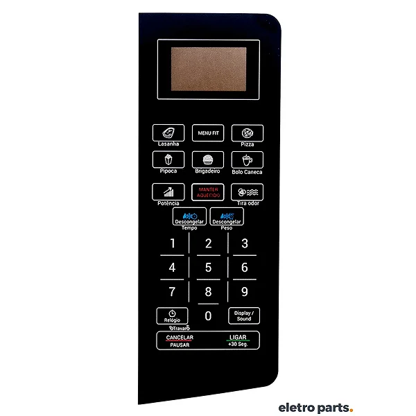 Membrana Microondas Philco PMO 34 IP Preta