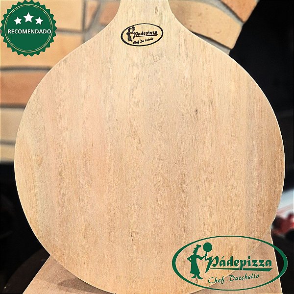 Pá de Pizza de Madeira 40 cm | Linha Essencial