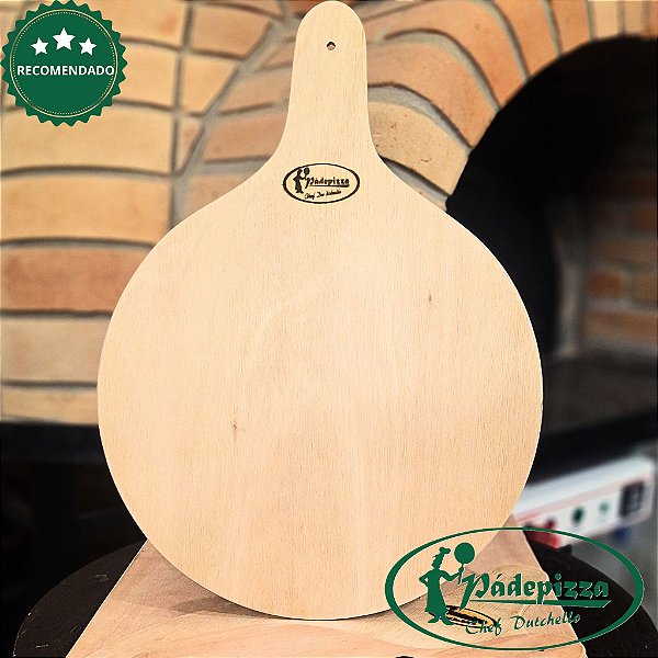 Pá de Pizza de Madeira 35 cm | Linha Essencial