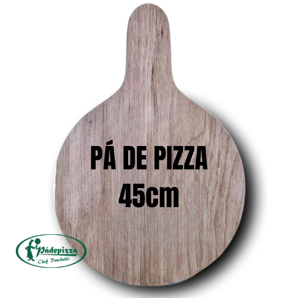 Pá de Pizza de Madeira 45 cm | Linha Essencial