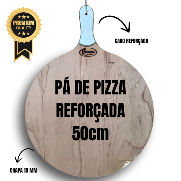 Pá de Pizza Reforçada 50 cm | Linha do Chef
