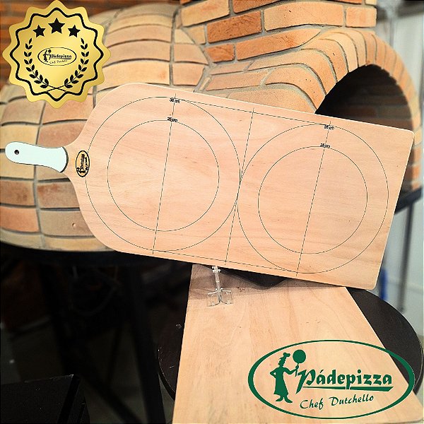 Pá de Pizza Trem com Cabo | Linha do Chef