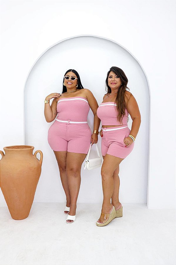 Conjunto Tomara que Caia Sporty