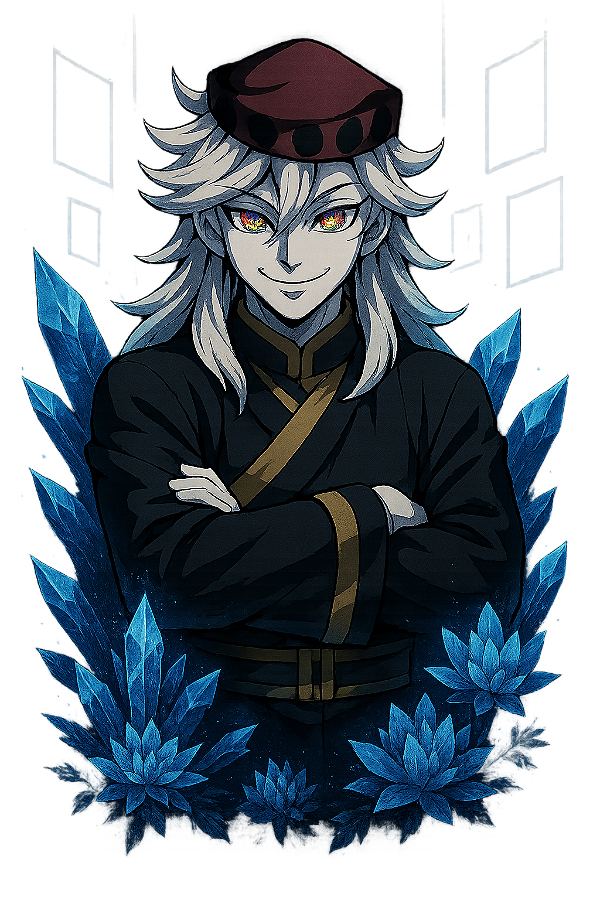 ❄️ Camisa Doma – Coleção Demon Slayer