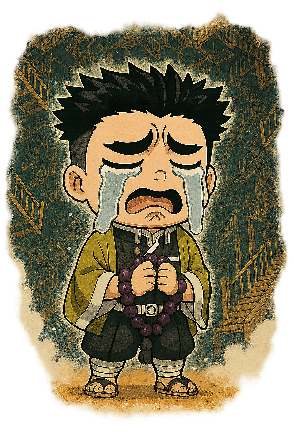 😭 Gyomei Perdido – Coleção Chibi