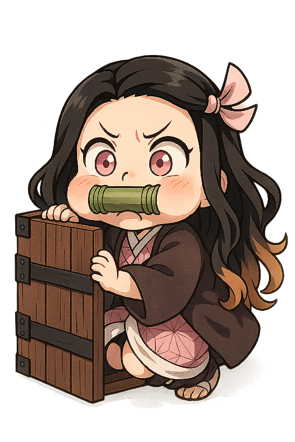 💖 Nezuko Chibi Divertida – Coleção Chibi