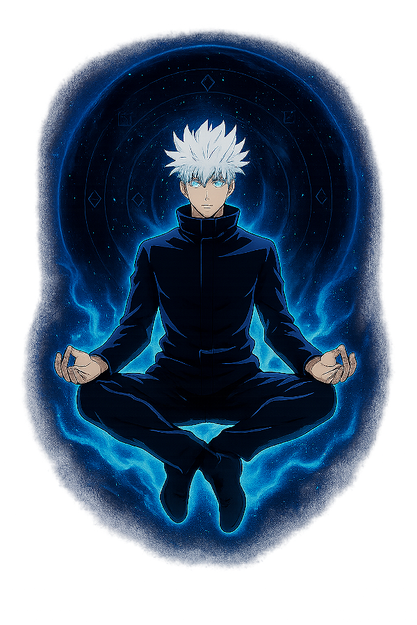 ✨💥 Gojo Satoru Expansão – Jujutsu Kaisen | Camisa Anime