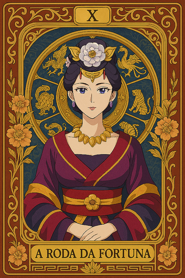 ✨🌌 A Roda da Fortuna – Tarot | Diário de uma Apotecária