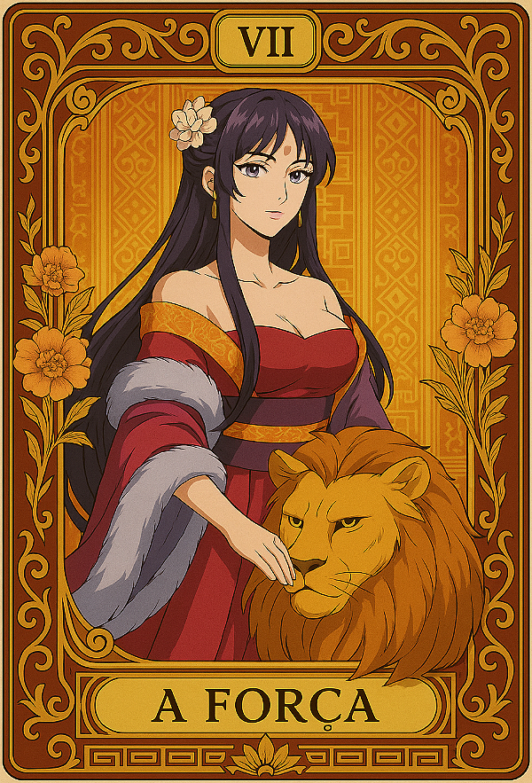 ✨🦁 A Força – Coleção Tarô | Diário de uma Apotecária