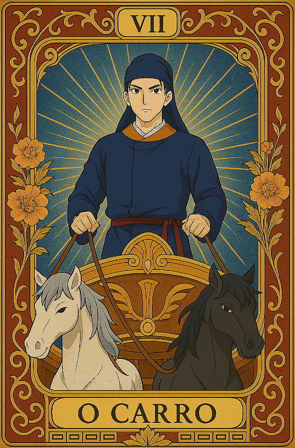 ✨🐎 O Carro – Determinação e Conquista | Diário de uma Apotecária Tarot