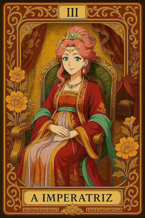 ✨👑 A Imperatriz – Coleção Tarot | Diário de uma Apotecária