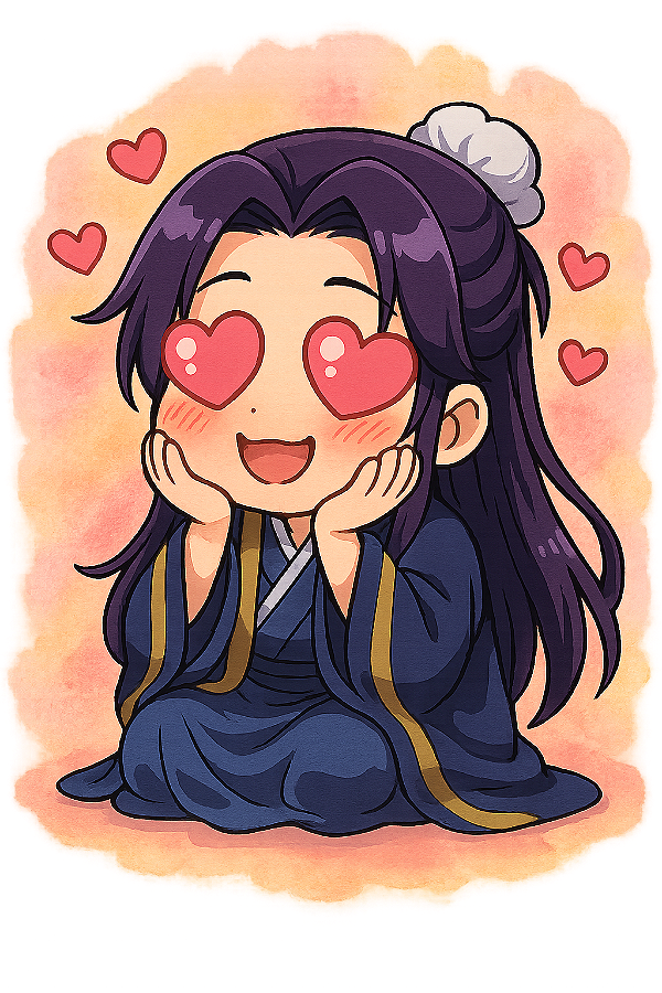 ✨💜 Jinshi Apaixonado (Chibi) | Diário de uma Apotecária