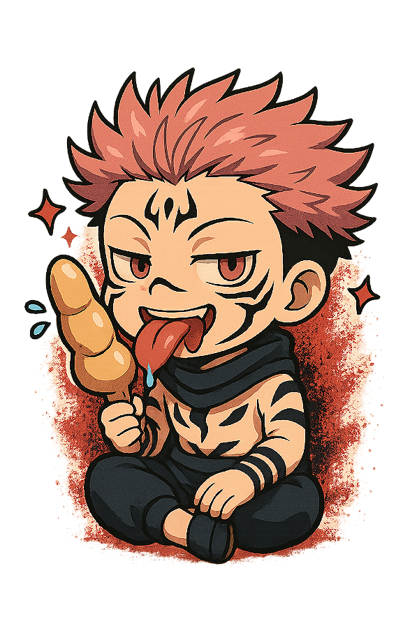 ✨😈 Sukuna Divertido – Jujutsu Kaisen | Camisa Anime Chibi