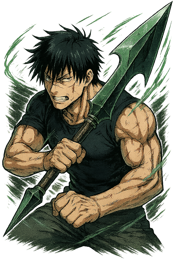 ✨💀 Toji – Jujutsu Kaisen | Camisa Anime
