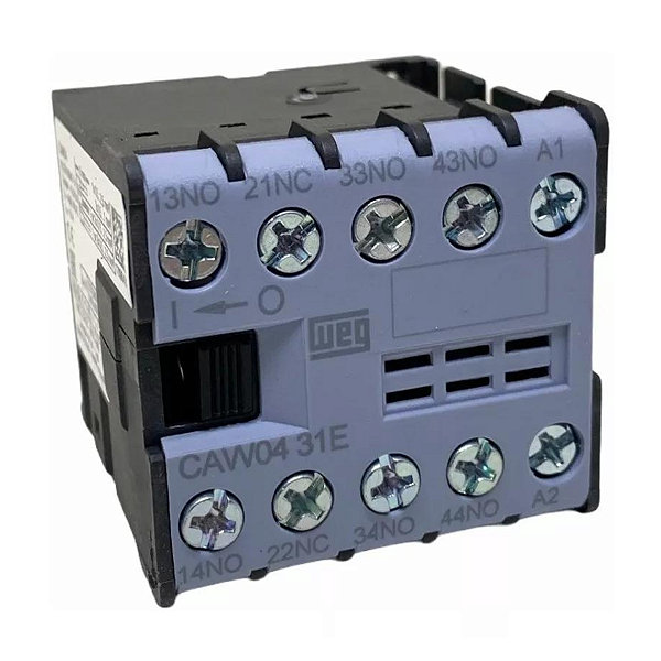 Mini Contator Auxiliar Weg CAW04-22-2NA+2NF 110V