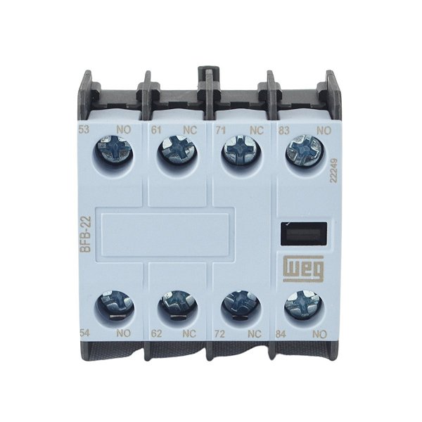 Bloco de Contato Auxiliar CWB Weg  BFB-22  2NA+2NF