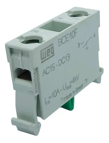 Bloco de Contato Weg CEW 1NA BCE10F Flange AFM3