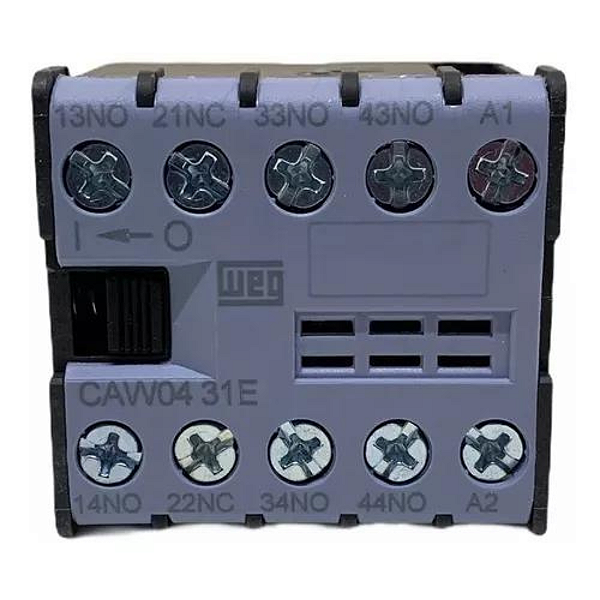 Mini Contator Auxiliar Weg CAW04-22-2NA+2NF 220V