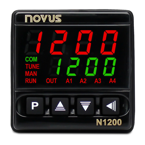 Novus Controlador Temperatura N1200 USB ALIM. 24V