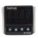 Novus Controlador de Temperatura N1030 PRR 220V 2 Saida Rele