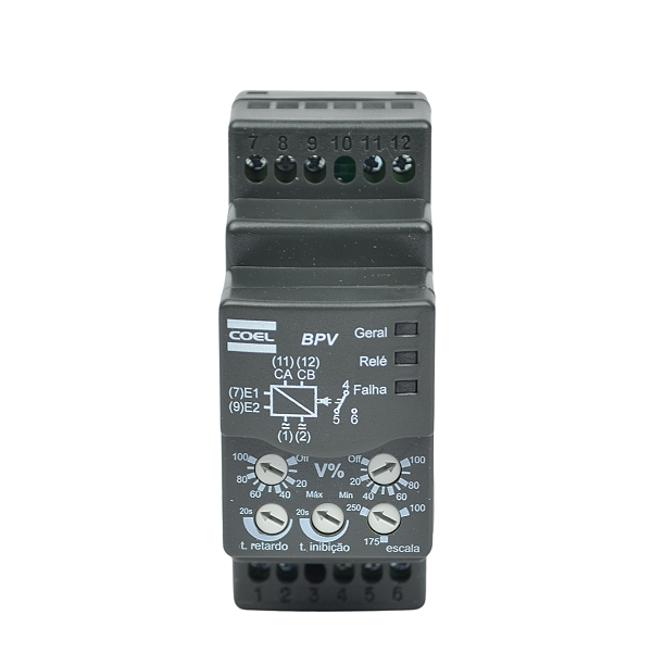 Coel Rele Monitor de Tensao Monofasico BPVW--P 110/240 VAC/VCC