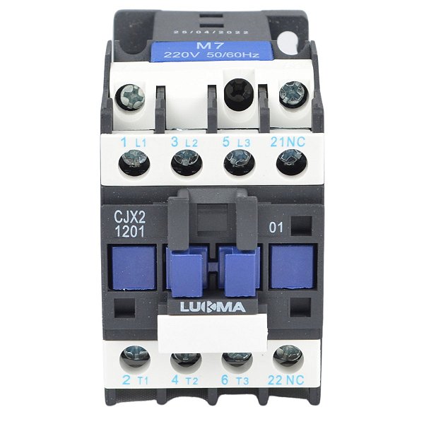 Contator Tripolar Importado 12A 220V 1NF